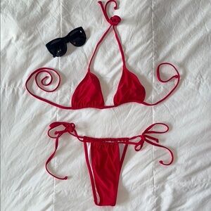 Red Bikini Set size medium